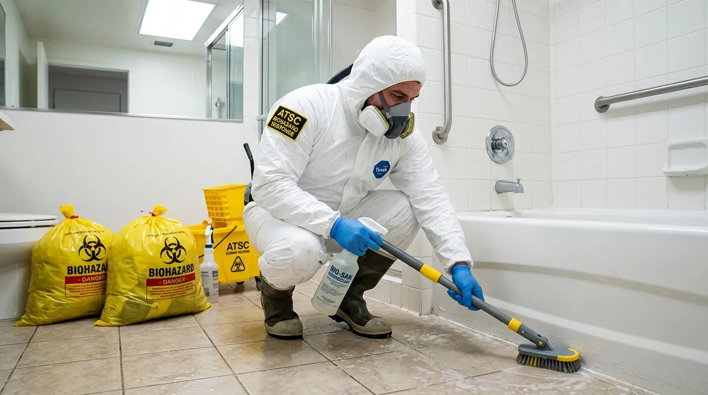 Decontamination equipment deployed for Blood Cleanup in Covina